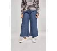 Urban Classics Pantalon femme Ladies Denim Culotte Ocean Blue M