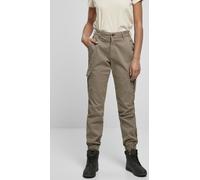 Urban Classics Pantalon femme Ladies High Waist Cargo Pants Softtaupe 31