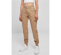 Urban Classics Pantalon femme Ladies High Waist Cargo Pants Unionbeige 32