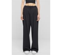 Urban Classics Ultra Wide Pleat-front Pants Noir 28 Femme