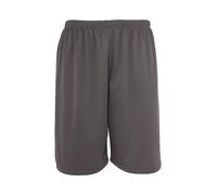 Urban Classics Homme Bball Mesh Shorts, Gris (111), S EU
