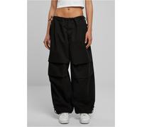 Urban Classics Pantalon parachute en coton pour femme Noir