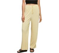 Pantalon plissÃ© femme Urban Classics Jaune L