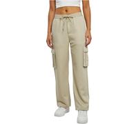 Urban Classics Pantalons Cargo Droits En Viscose Pour Femmes Nouveau