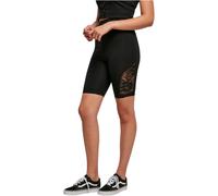 Urban Classics Pantalons De Cyclisme Pour Femmes À Taille Haute Avec Dentelle
