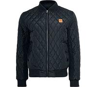 Urban Classics Homme Jacket, Régulier, Polyester, Noir, M