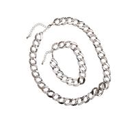 Urban Classics Parure de bijoux argent, Taille One Size