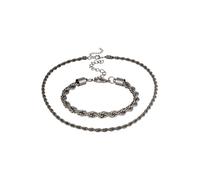 Urban Classics Parure de bijoux 'Charon' argent, Taille One Size
