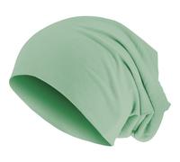 Urban Classics Pastel Jersey Beanie - Light Mint