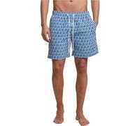 Urban Classics Pattern Swimming Shorts Vert XL Homme
