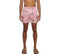 Urban Classics Pattern Palm Short de Bain pour Homme Noir/Olive Basiques Streetwear, Yacht AOP, 4XL