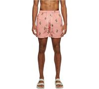 Urban Classics Pattern Swim Shorts Maillot, Cactus AOP, M Homme