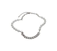 Urban Classics Pearl Various Chain Necklace One Size