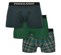 Urban Classics - PLAID Boxer Shorts 3er Pack