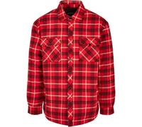 Urban Classics Plaid Matelassé Veste Chemise à Carreaux Doublure Matelassée