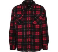 Urban Classics Plaid Teddy Lined Shirt veste légère VETEMENTS - LINGERIE>MANTEAU - VESTE>BLOUSON S