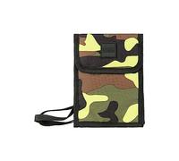 Urban Classics Pochette Tour de Cou Oxford 18 cm, Camouflage Jaune Reine des neiges, Taille Standard, Pochette Tour de Cou