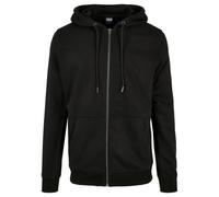 Urban Classics Polaire éponge Basic à fermeture éclair - Noir - XL