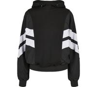 Urban Classics Pull À Capuche En Nylons Crinkle Mixte Avec Cordon Oversize