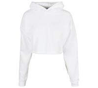 Urban Classics Pull à capuche surdimensionné pour femme Noir/Blanc Taille XXL