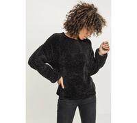 Sweatshirt femme Urban Classic chenille Noir M