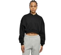 Urban Classics Ladies Cropped V-Neck Maillot de survêtement, Black, S Femme