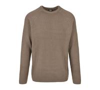 Urban Classics Ribbed Raglan Sweater Maillot de survtement, Darkkaki, XL Homme