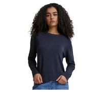 Pull Ã col rond en tricot femme Urban Classics Bleu XS