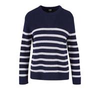 Urban Classics Pull-over bleu marine / blanc, Taille S