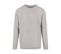 Urban Classics Raglan Ribbed Sweater Gris 2XL Homme