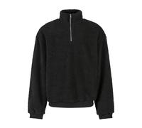 Urban Classics Oversized Teddy Half Zip Sweater Noir 4XL Homme