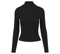 Urban Classics T-shirt femme Turtlene Longleeve Noir XL