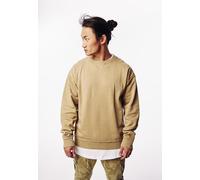 Urban Classics Pull-over Oversized Open Edge Crew Warm Sand S