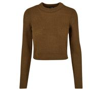 Urban Classics Pull-over 'Waffles' olive, Taille XL