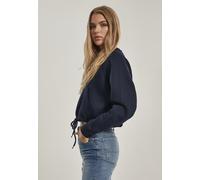 Urban Classics Pull pour femme Ladies Oversized Short Raglan Crew Black XL