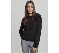 Urban Classics Pull pour femme Ladies Terry Volant Crew Black XS