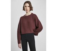 Urban Classics Pull pour femme Ladies Wide Oversize Sweater Cherry XS