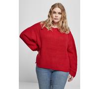 Urban Classics Pull pour femme Ladies Wide Oversize Sweater Fire Red M