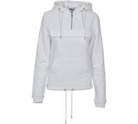 Urban Classics Pull pour Femme Sweatshirt à Capuche, Blanc