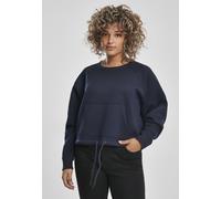 Urban Classics Pullover femme Ladies Oversized Short Raglan Crew Midnightnavy 5XL