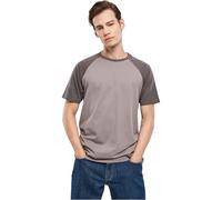 Urban Classics Homme Raglan Contrast Tee T-shirt, Asphalte/Darkshadow, M EU