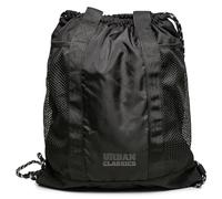 Urban Classics Sac de Gym Multifonction Ripstop recyclé, Mixte, Noir, Einheitsgröße