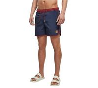 Urban Classics Short de bain Retro Homme Marine 100% Nylon Taille S