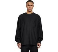 Urban Classics Rib Terry Boxy Crew Black Taille: L | Pulls Outlet | Homme | Le Noir