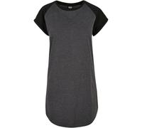 Robe T-shirt raglan femme Urban Classics Contrast Marron S