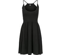 Urban Classics Robe bretelles fines courte noir 95% coton 5% élasthanne M/T38