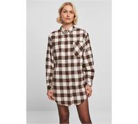 Urban Classics Robe Chemise Flanelle À Carreaux Oversize Pour Femmes