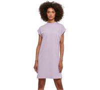 Urban Classics Robe Col Montant Manches Courtes Femme Robe Courte Noir