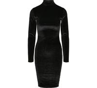 Urban Classics Robe femme col roulé en velours Noir Taille 36