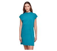 Urban Classics Robe Col Montant Manches Courtes Femme Robe Courte Noir